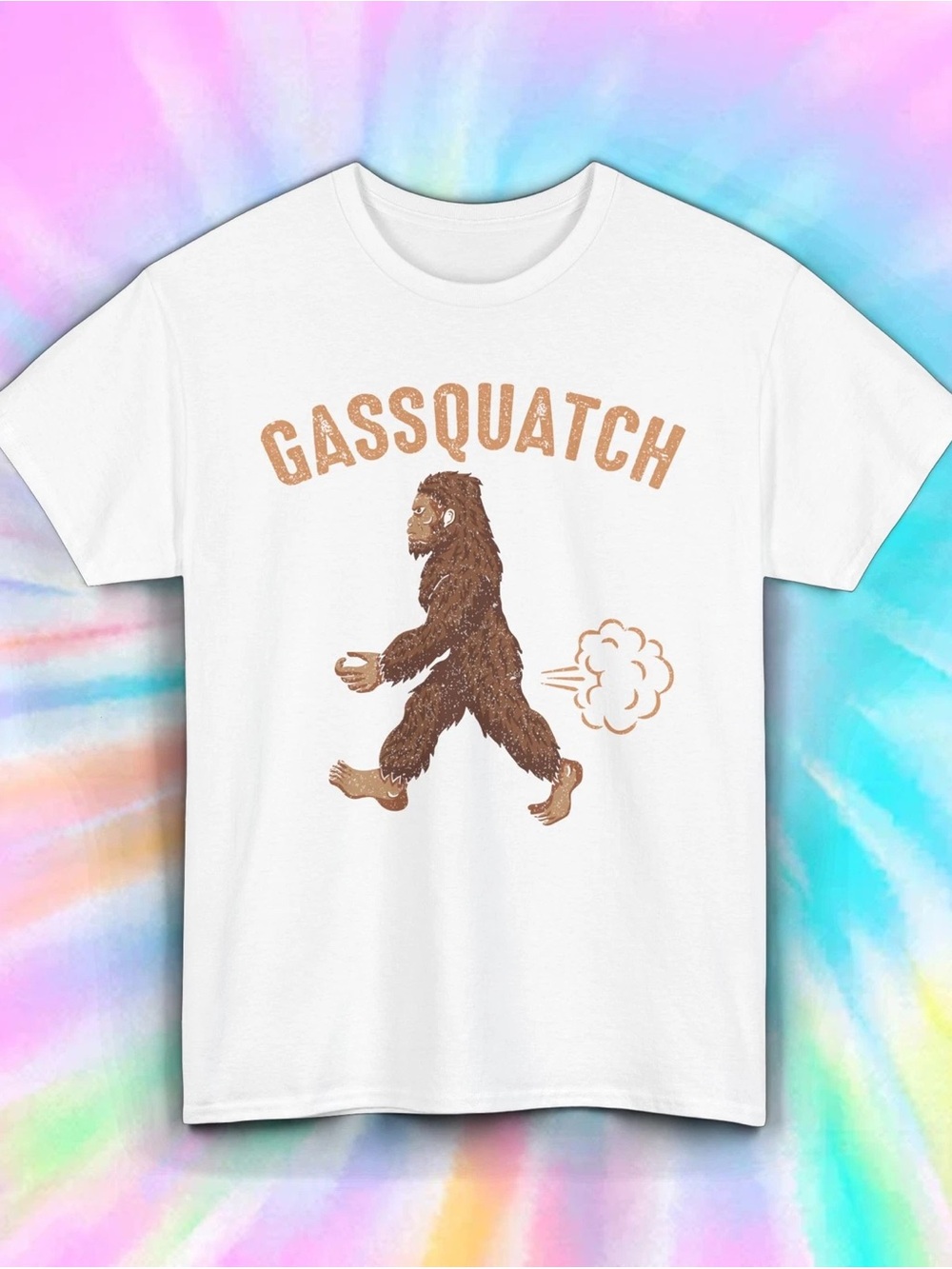 Gassquatch Graphic Tee - White